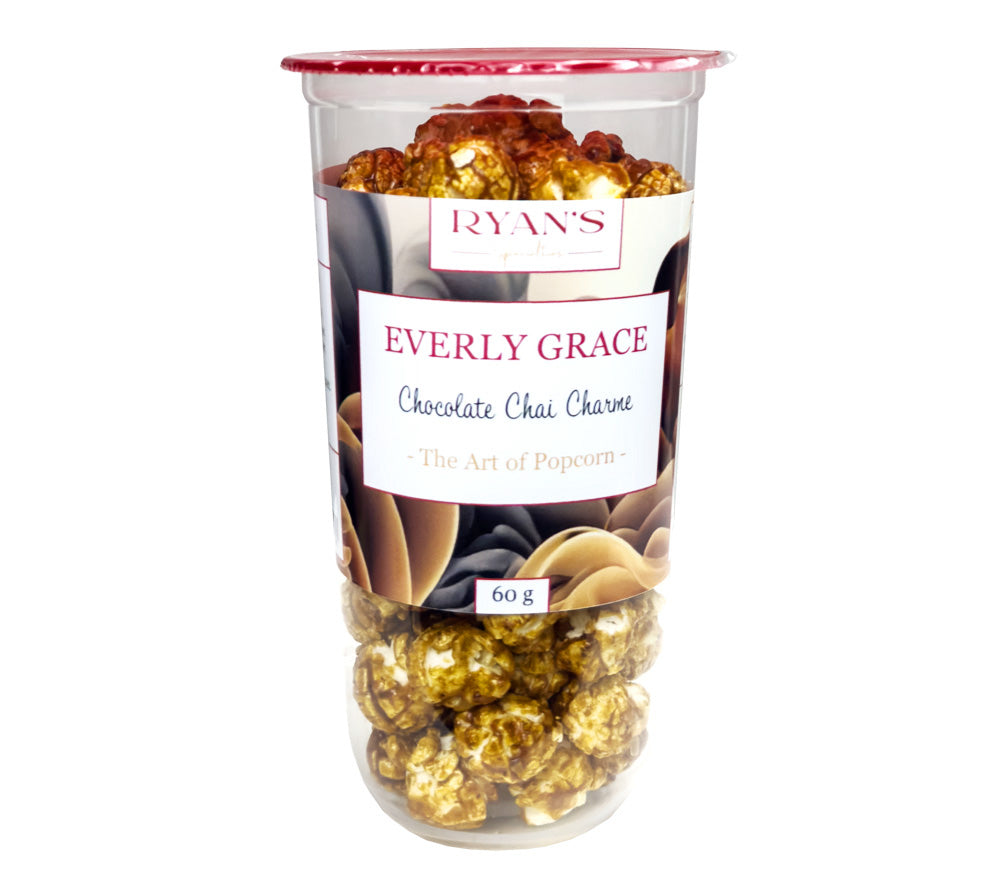 Popcorn Chocolate Chai Charme von Everly Grace kaufen | Kombination aus Schokolade und Chai-Gewürzen | ohne Aromen und Farbstoffe | EU-weiter Versand