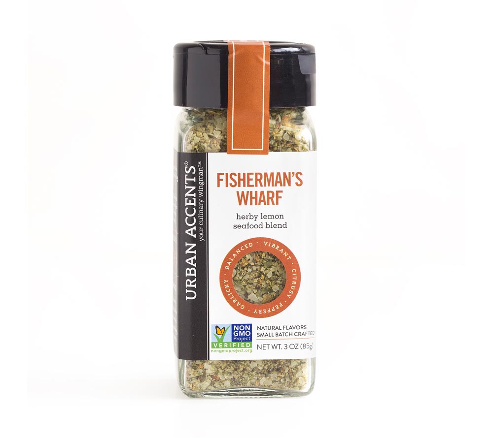 Fisherman's Warf Spice Urban Accents von Stonewall Kitchen kaufen | Pikant, zitronig, vielschichtig | Ideal zu Meeresfrüchten Gemüse und Geflügel 