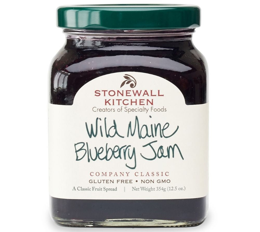 Wild Maine Blueberry Jam von Stonewall Kitchen kaufen | Süß mit leichter Säure | Ideal zum Frühstück oder als Dessert-Topping