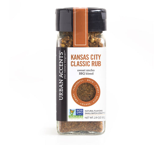 Kansas City Classic Rub Urban Accents von Stonewall Kitchen kaufen | Süßlich, würzig, aromatisch | Ideal zu  Rippchen, Schweinefleisch und Steaks