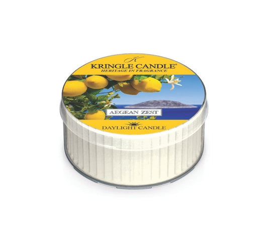 Daylight Aegean Zest von Kringle Candle kaufen | mediterranes Lebensgefühl für Ihr Sortiment | spritzige Zitrusaromen, floralen Herznoten