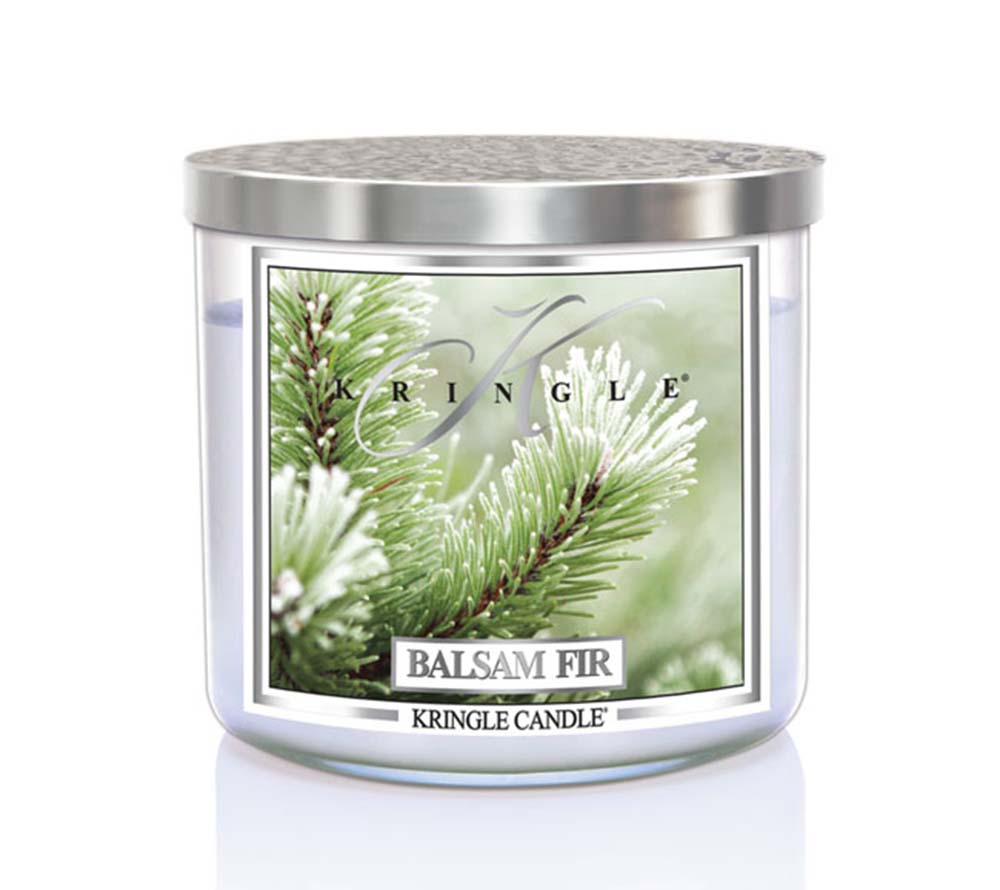 14.5oz Soy Jar Balsam Fir von Kringle Candle kaufen | Duft: Waldig, erfrischend, zitrusartig | Brenndauer: 45 Stunden