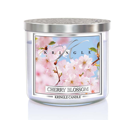 14.5oz Soy Jar Cherry Blossom von Kringle Candle kaufen | Duft: Elegant, blumig, süß | Brenndauer: 45 Stunden