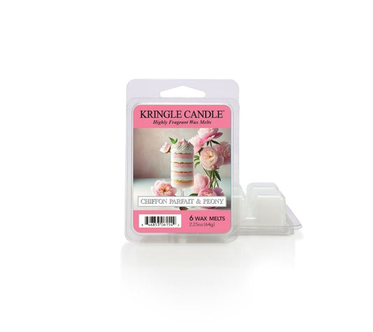Kringle Wax Melts Chiffon Parfait & Peony kaufen | zeitlose Raffinesse | fruchtig, frisch, floral| perfekt für anspruchsvolle Kunden