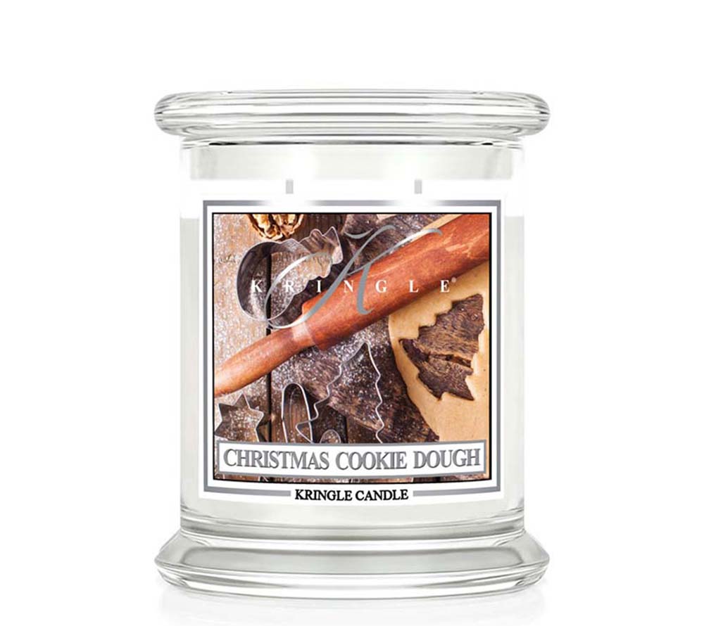 Kringle Jar Medium Christmas Cookie Dough von Kringle Candle kaufen | Duft: Vanille, Butter, brauner Zucker, süß | Brenndauer: 75 Stunden 