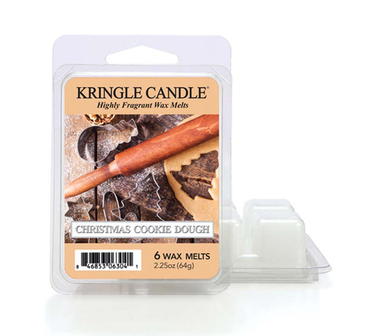 Kringle Wax Melts 6 pcs Christmas Cookie Dough von Kringle Candle kaufen | Duft: Vanille, Butter, brauner Zucker, süß | Mehrmals schmelzbar