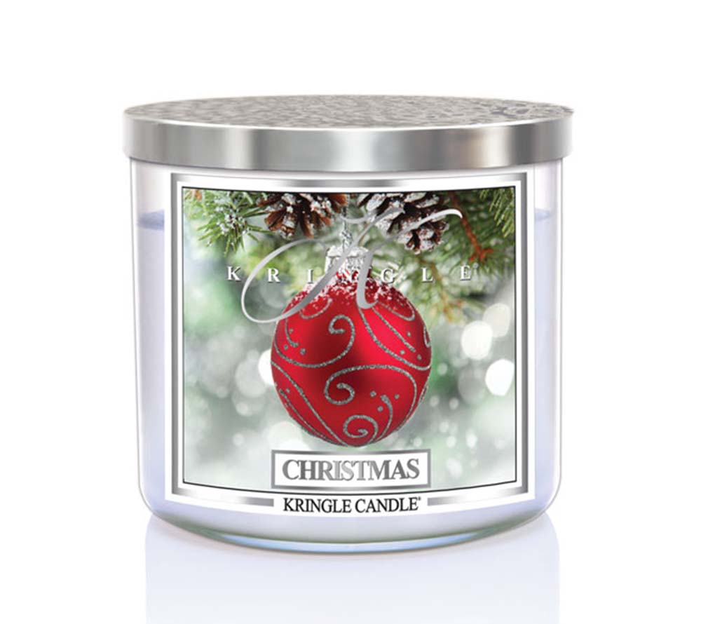 14.5oz Soy Jar Christmas von Kringle Candle kaufen | Duft: Weihnachtlich, holzig, warm | Brenndauer: 45 Stunden