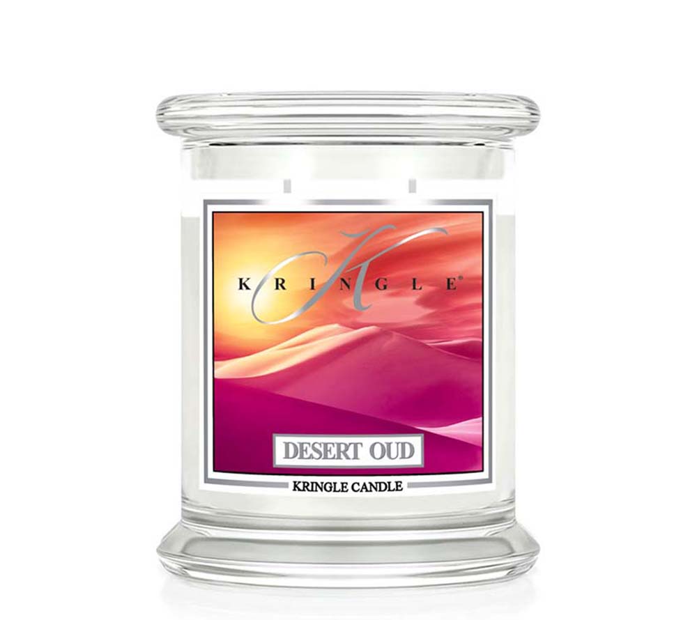 Kringle Jar Medium Desert Oud von Kringle Candle kaufen | Duft: Mediterran, Kardamom, Oud, Vetiver, Zedernholz | Brenndauer: 75 Stunden