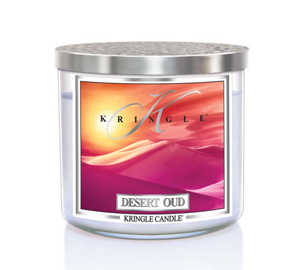 Kringle Daylight Desert Oud von Kringle Candle kaufen | Duft: Mediterran, Kardamom, Oud, Vetiver, Zedernholz | Brenndauer: 12 Stunden