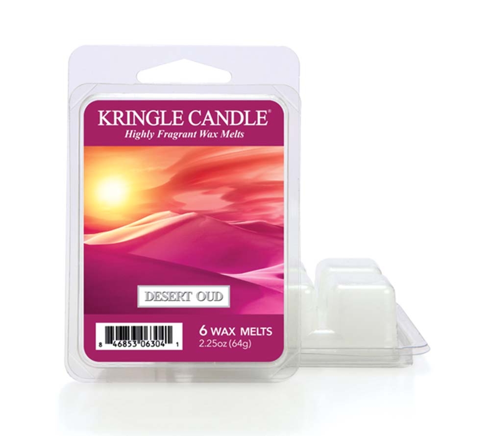 Kringle Wax Melts 6 pcs Desert Oud von Kringle Candle kaufen | Duft: Mediterran, Kardamom, Oud, Vetiver, Zedernholz | Mehrmals schmelzbar
