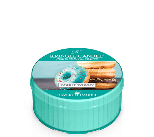 Kringle Daylight Donut Worry von Kringle Candle kaufen | Duft: Zuckerguss, Vanilleglasur, Früchte, Streusel | Brenndauer: 12 Stunden