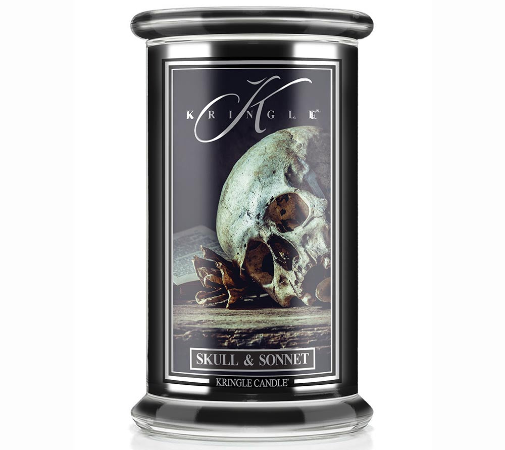 Kringle Jar Large Skull & Sonnet