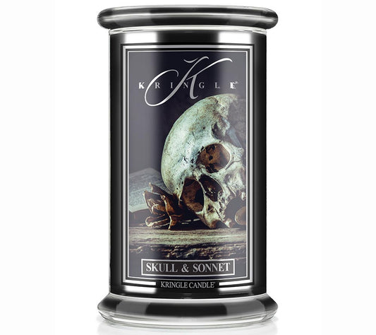 Kringle Jar Large Skull & Sonnet