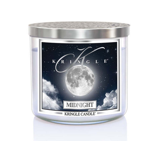 14.5oz Soy Jar Midnight von Kringle Candle kaufen | Duft: Maskulin, herb, erdig | Brenndauer: 45 Stunden