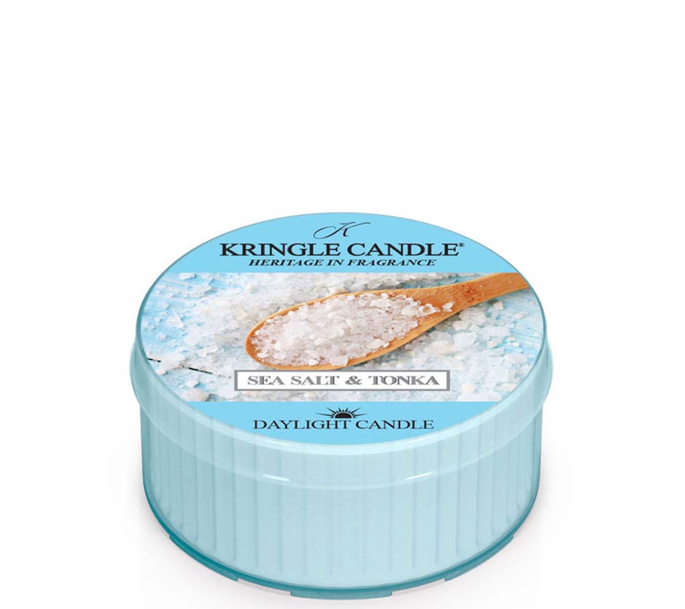 Kringle Daylight Sea Salt & Tonka von Kringle Candle kaufen | Duft: Meeresbriese, salzig, Zitrus, Tonkabohne | Brenndauer: 12 Stunden