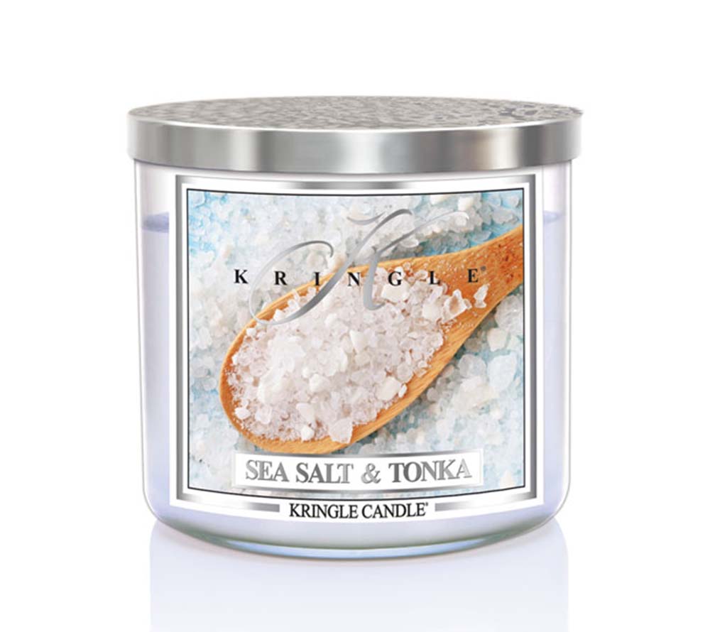 Kringle Daylight Sea Salt & Tonka von Kringle Candle kaufen | Duft: Meeresbriese, salzig, Zitrus, Tonkabohne | Brenndauer: 12 Stunden 