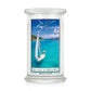 Kringle Candle Jar Large Sea Salt & Bergamot kaufen | Frische trifft florale Raffinesse | bringt mediterranes Urlaubsgefühl in Ihr Sortiment