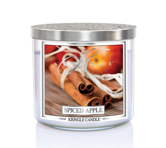 14.5oz Soy Jar Spiced Apple von Kringle Candle kaufen | Duft: Herbstlich, würzig, verlockend | Brenndauer: 45 Stunden