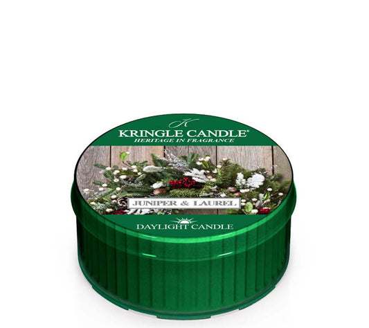 Kringle Daylight Juniper & Laurel von Kringle Candle kaufen | Duft: erfrischend, kühl, holzig, ausgewogen | Brenndauer: 12 Stunden