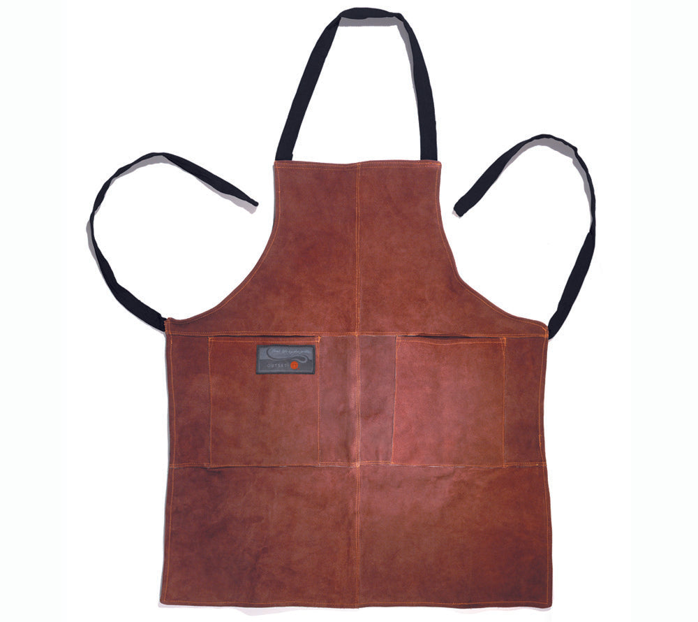 Leather Grill Apron (One Size)
