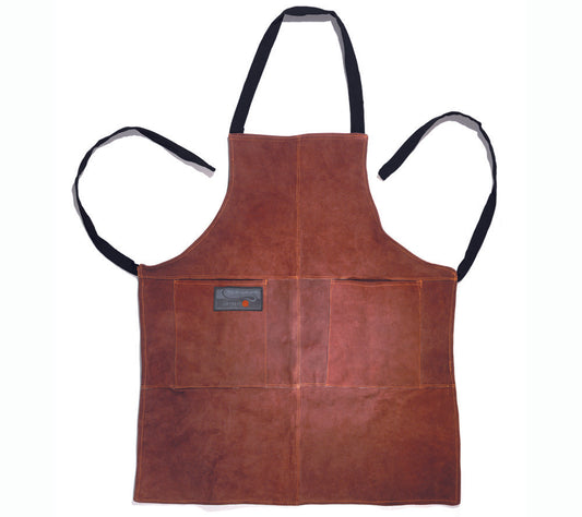 Leather Grill Apron (One Size) von Fox Run USA kaufen | Grillschürze aus Leder | Robust, hitzebeständig und langlebig