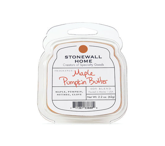 Stonewall Wax Melt Maple Pumpkin Butter