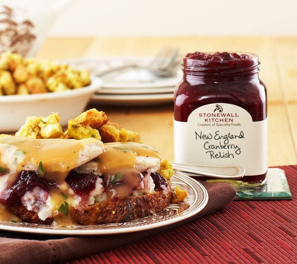 New England Cranberry Relish von Stonewall Kitchen kaufen | Süß-säuerliche Cranberries, pikante Orange| Perfekt für Sandwiches oder Käseplatten 