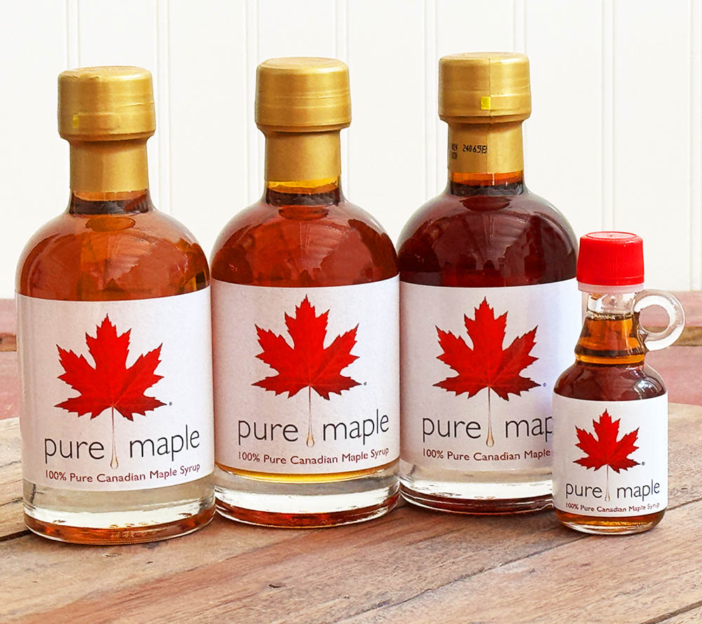 Ahornsirup Amber Rich von Pure Maple kaufen | höchste Qualität ohne Zusatzstoffe | Perfekt für Desserts, zum Glasieren oder in Marinaden | EU-weiter Versand