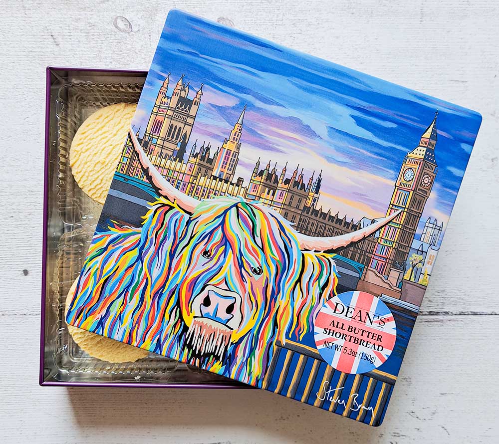 Wee Ben McCoo All Butter Shortbread Tin von Dean's kaufen | authentisch-schottisches Gebäck rundet Ihr Sortiment ab | perfekt als Geschenkartikel | EU-weiter Versand