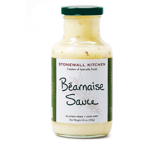 Bearnaise Sauce von Stonewall Kitchen kaufen | Cremig, aromatisch, estragonbetont | Ideal zu Steak, Spargel, Lachs | EU-weiter Versand