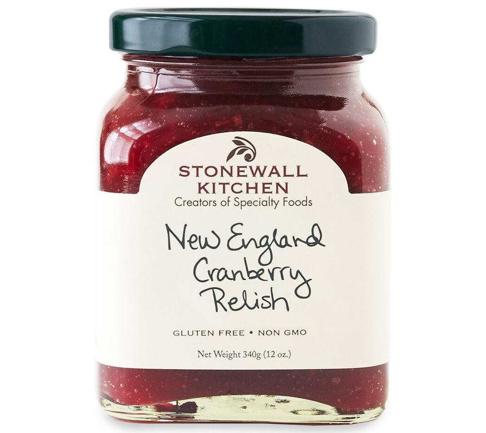 New England Cranberry Relish von Stonewall Kitchen kaufen | Süß-säuerliche Cranberries, pikante Orange| Perfekt für Sandwiches oder Käseplatten