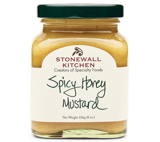 Spicy Honey Mustard von Stonewall Kitchen kaufen | Leichte Schärfe | Ideal für Geflügel und Pommes