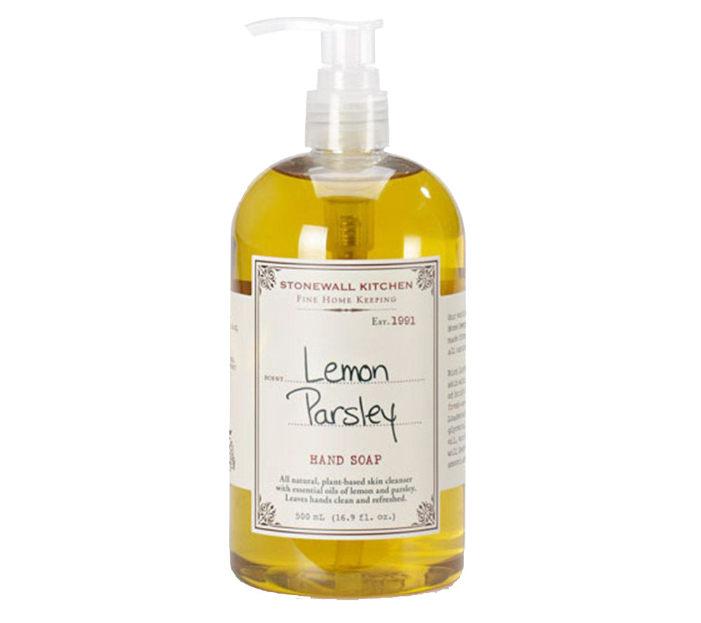 Lemon Parsley Hand Soap von Stonewall Kitchen kaufen | Duft: Zitrus, belebend, aromatisch | Pflanzlich, reinigend, erfirschend