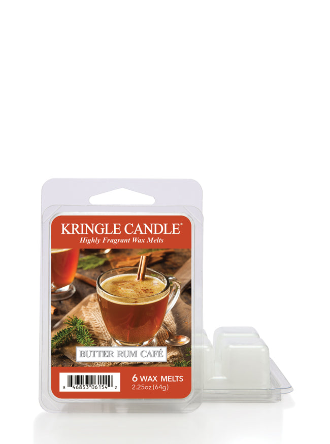 Butter Rum Café von Kringle | Aroma gerösteter Butter-Pekannüsse, goldener Rum, süßes Karamell, cremige Kaffee-Aromen und pure Vanille