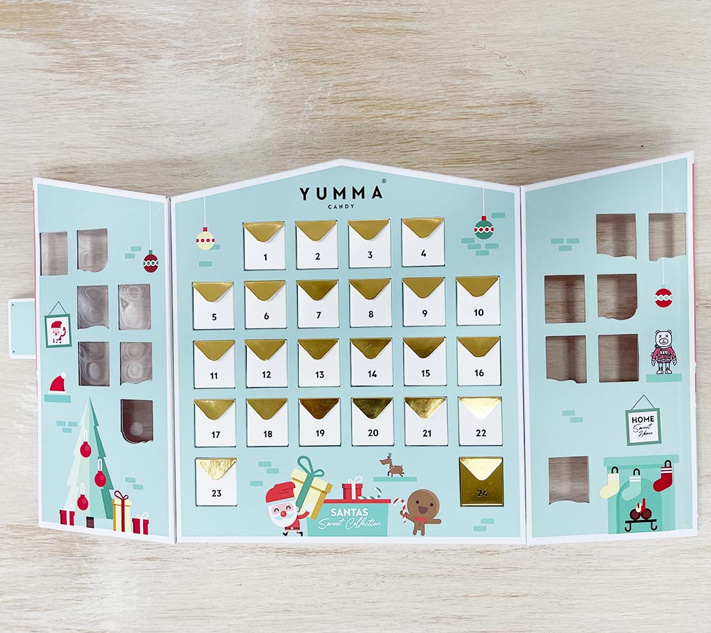 Advent Calendar Yumma Candy | Perfekter Geschenkartikel für Ihr Sortiment | Beste Auswahl des beliebten Yumma Candy-Sortiments