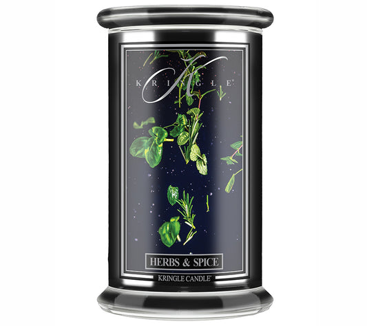 Reserve Jar-Herbs & Spice von Kringle Candle kaufen | Frisch, Würzig, Kräuter | Brenndauer: 100 Stunden